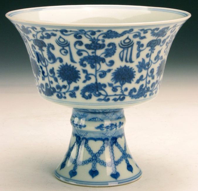 多禄溙國際拍賣公司|高足碗器型瓷器的鑒定指南